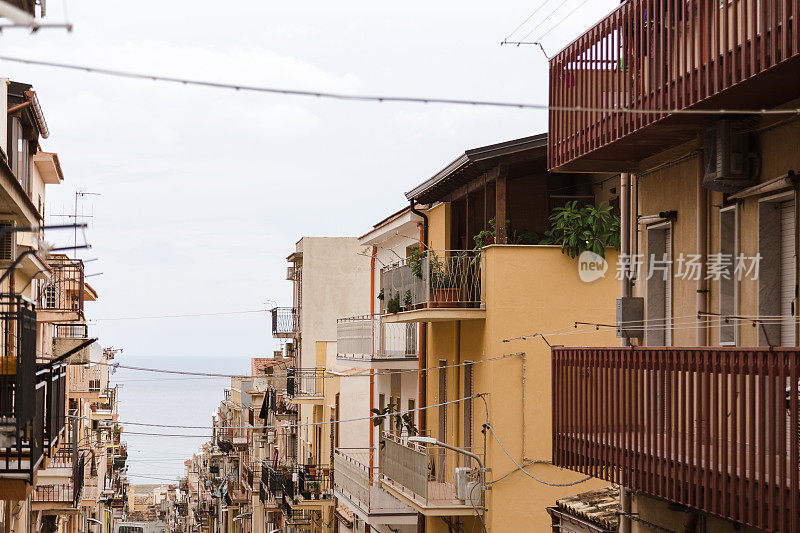 卡斯特lammare del Golfo，在西西里